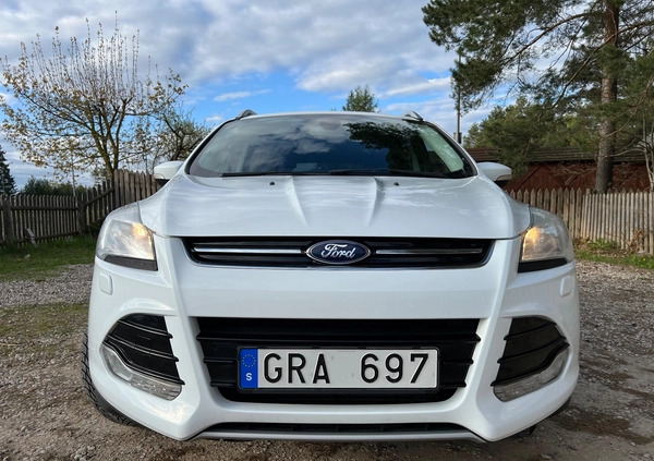 Ford Kuga cena 44900 przebieg: 150890, rok produkcji 2013 z Białystok małe 667